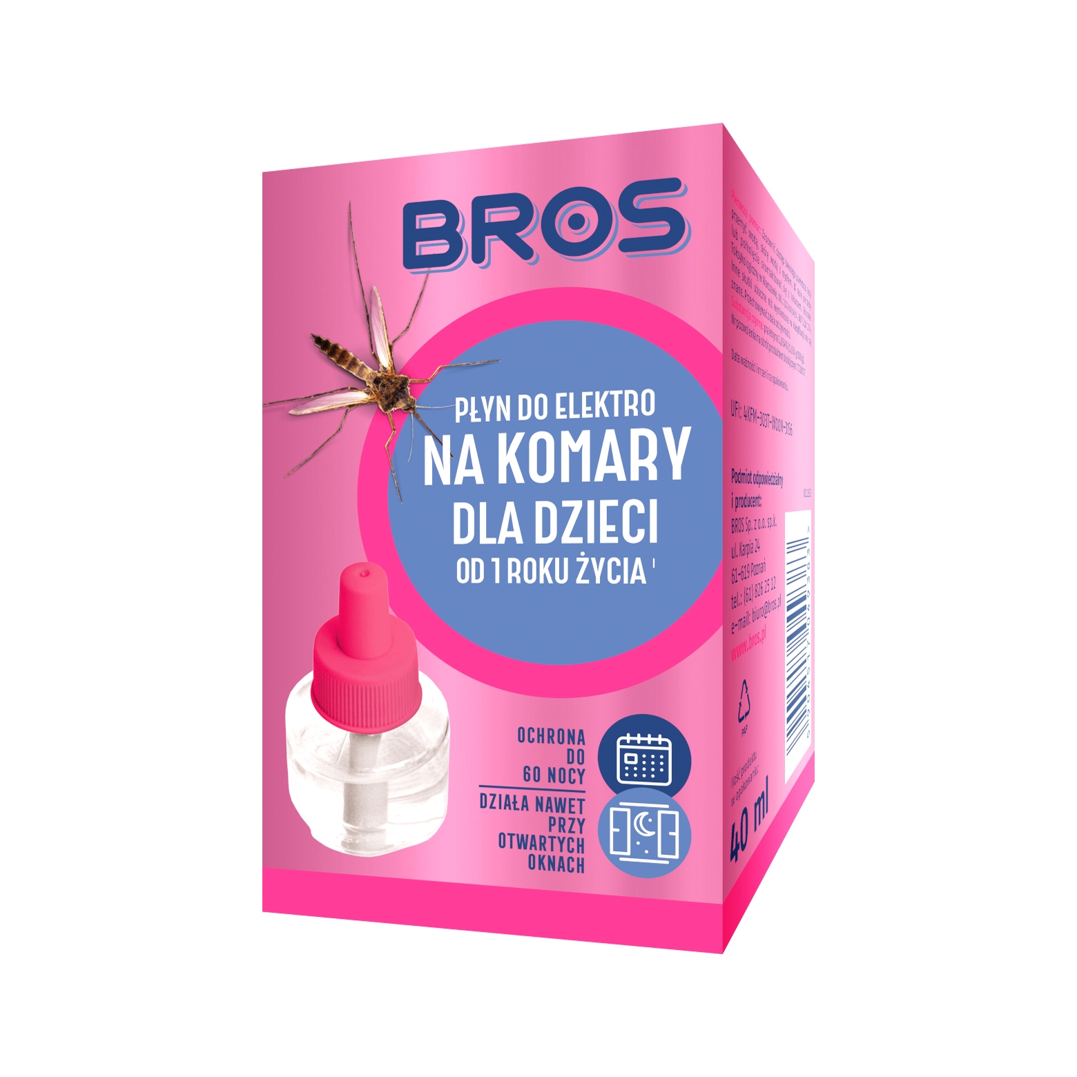 Image of Płyn do elektro Bros na komary dla dzieci (454)