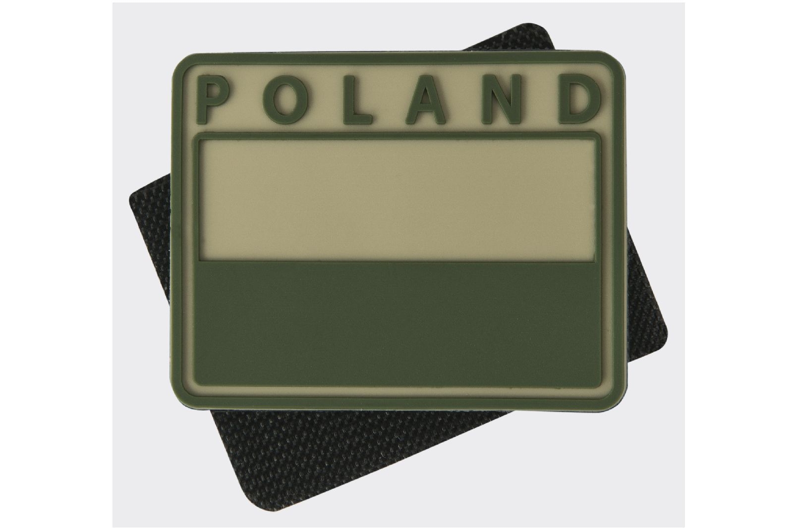Image of Emblemat Helikon flaga PL Gaszona POLAND (komplet 2szt.) PVC Beż (OD-FP2-RB-13)