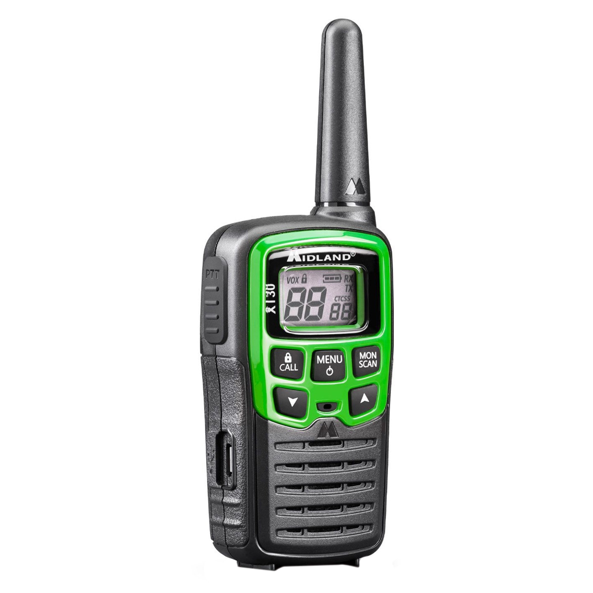 Image of Radiotelefon Midland PMR XT30 czarno/zielone 2 sztuki (C1177) krótkofalówka