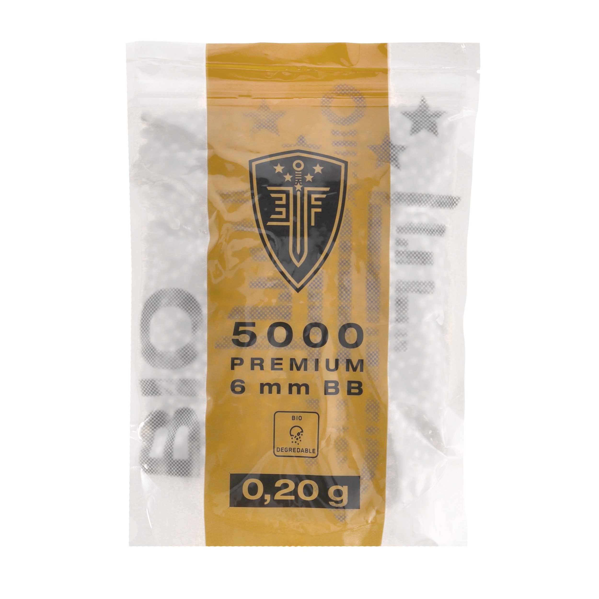 Image of Kulki ASG Elite Force Premium Bio 0,2 g 6 mm 5000 szt. (2.6100)