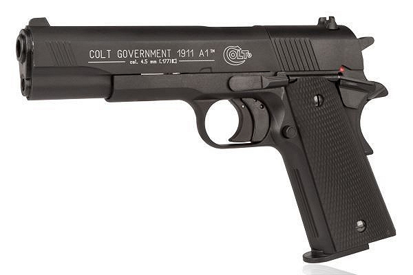 Image of Pistolet wiatrówka COLT 1911 4,5 mm Diabolo gwint 8-strzał. CO2 (417.00.00)