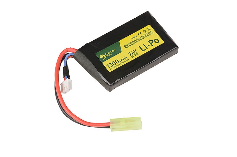 Image of Akumulator LiPo 7.4V 1300mAh 1-modułowy 20/40C