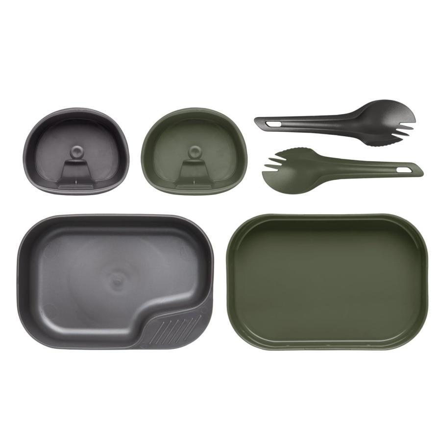 Image of Zestaw Wildo CAMP-A-BOX DUO Light Olive Green/Dark Grey (SE-CDL-PP-0219A)