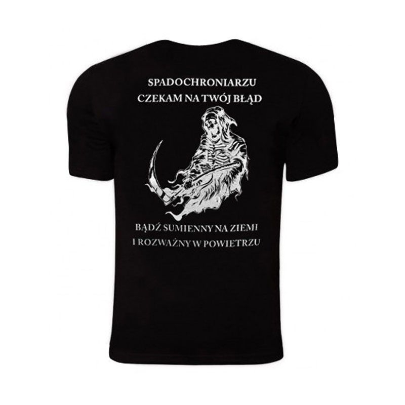 Image of Koszulka T-shirt Tigerwood Spadochroniarz czarna (TW.SPAD-BLK.H)