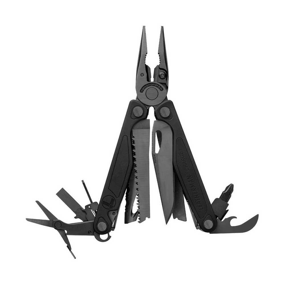 Image of Multitool Leatherman CHARGE Plus Black - Oksyda 19 narzędzi + etui molle czarne (832601)
