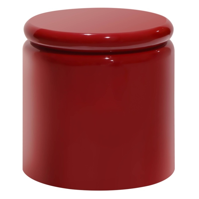 Stolik boczny Lue 40 cm, czerwony, glossy