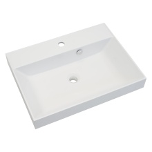 Umywalka konglomeratowa, wpuszczana Harmo 60 cm, biała