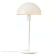 Lampa stołowa grzybek Ellen metalowa, beżowa
