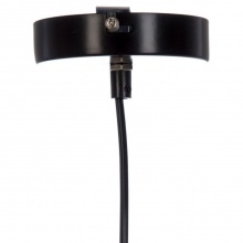 Lampa wisząca Limpio 30 cm czarna