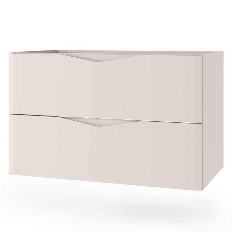 Szafka pod umywalkę Delica, 80 cm, kaszmir