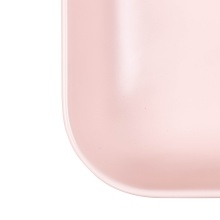 Umywalka nablatowa Rosado 50 cm, różowa