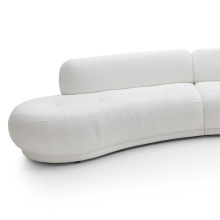 Image of Sofa modułowa do salonu Gio 3-częściowa zaokrąglony kształt