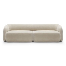 Sofa modułowa Nami, obłe kształty