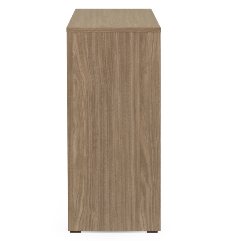 Komoda dwudrzwiowa Moku dąb perłowy, zaokrąglone fronty