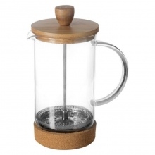 zaparzacz tłokowy do kawy i herbaty nature 600 ml bambus