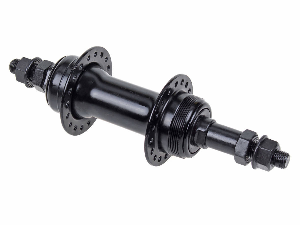 Piasta tylna stal XMX FR-03R 36-otworów 3/8″ 14G*36H*135*175 czarna