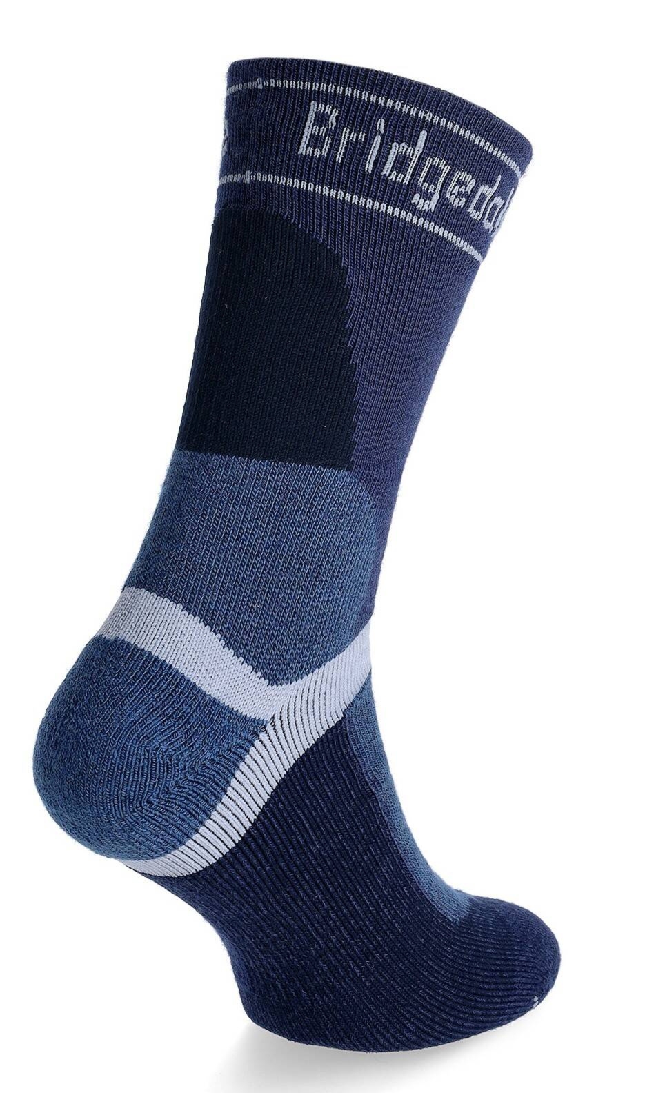 Skarpety rowerowe Bridgedale MTB Winter Weight T2 Merino Sport Boot – navy/grey