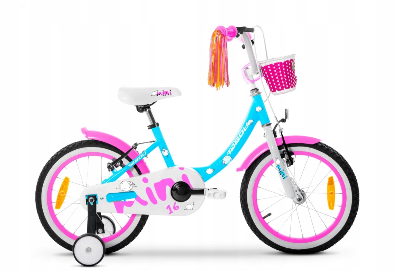 Rower Tabou 16″ MINI ALU blue-pink TAB26-0560