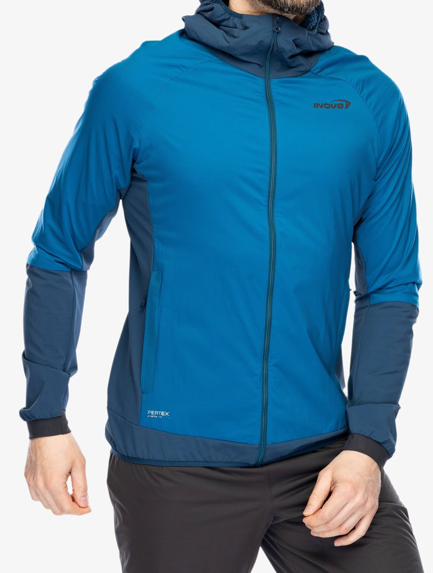 Kurtka ocieplana Inov-8 Performance Hybrid Jacket – blue/navy