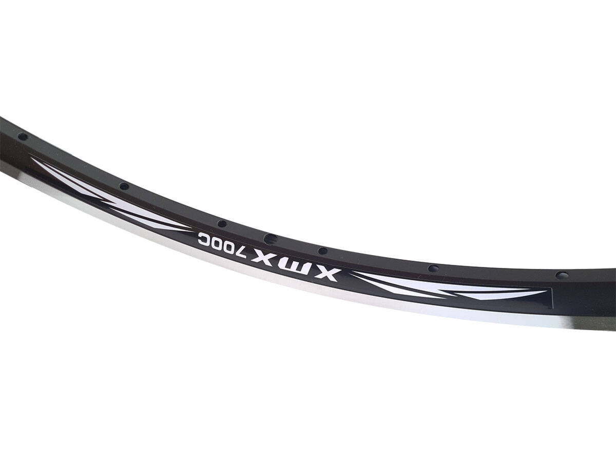 Obręcz XMX szosa 28″ 36 otworów czarna