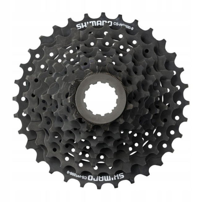 Kaseta Shimano HG-200 9-rzęd 11-13-15-17-20-23-26-30-34T czarna