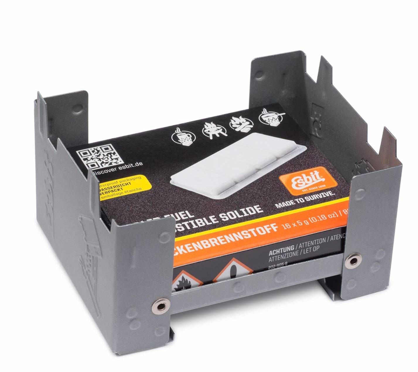 Kuchenka turystyczna Esbit Pocket Stove Mała + paliwo 16 x 5g