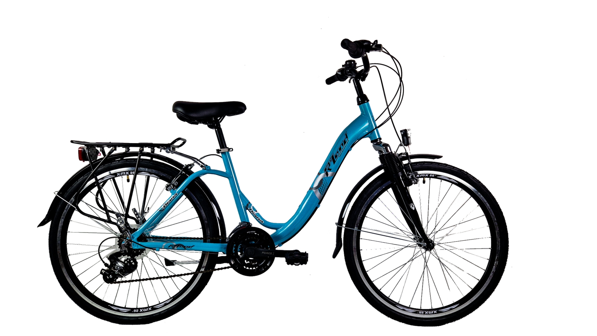 Rower R-Land 26″ DIANA 21 bieg damski błękitny