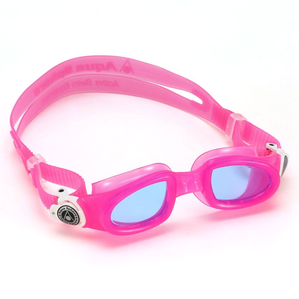 Фото - Сонцезахисні окуляри Aqua Sphere Aquasphere okulary Moby Kid niebieskie szkła EP1270209 LB pink 