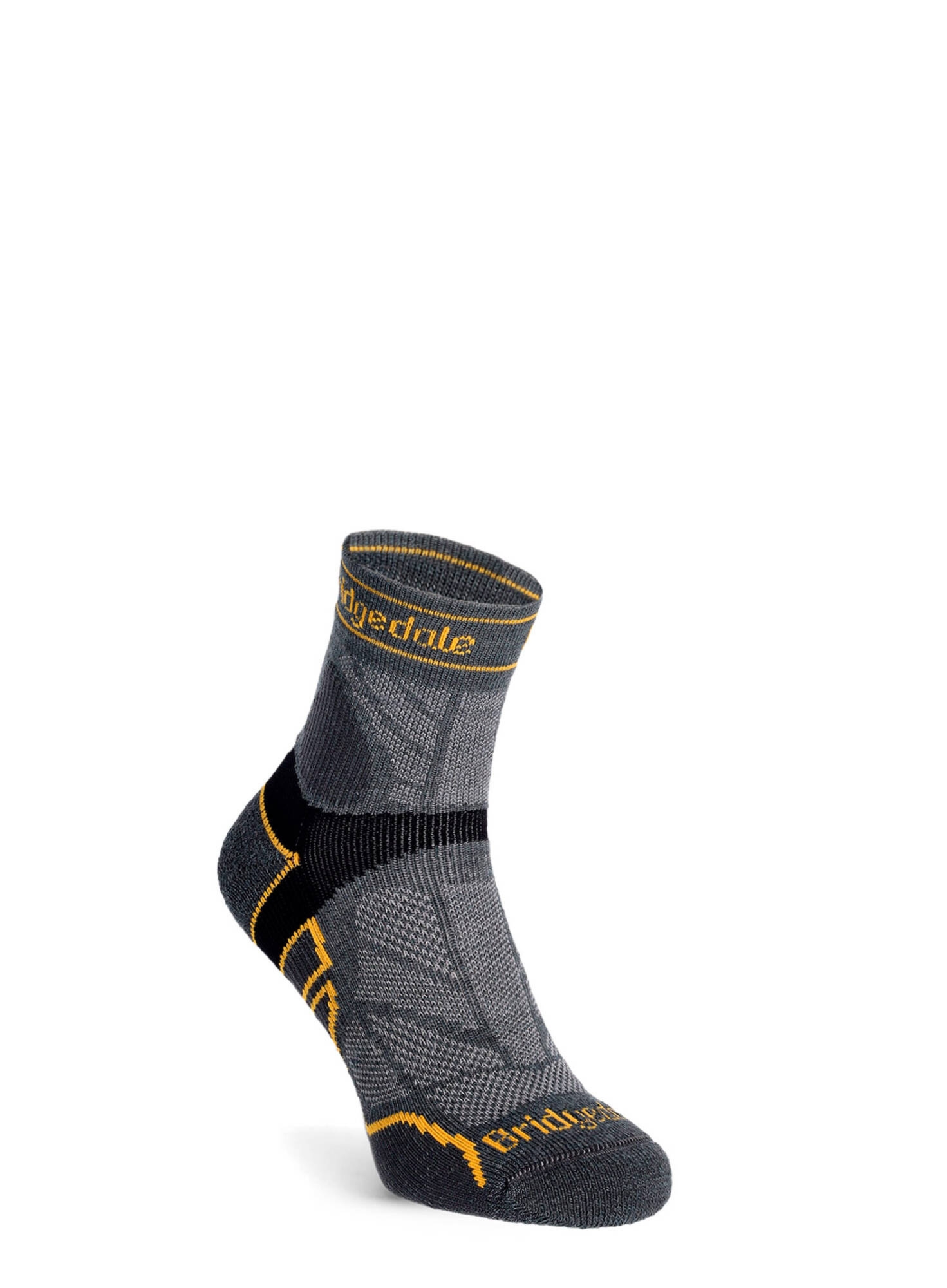 Skarpety Bridgedale Lightweight T2 Merino Sport 3/4 Crew – gunmetal