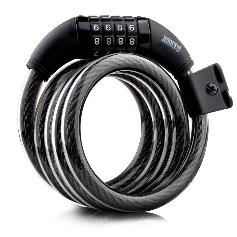 Zamknięcie ETOOK ET-150 1500×12 mm na szyfr czarny