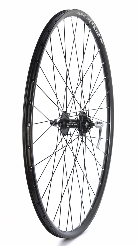 Koło przód 28″ piasta Shimano HBM-475 hamulec tarczowy obręcz Rodi FW DISC