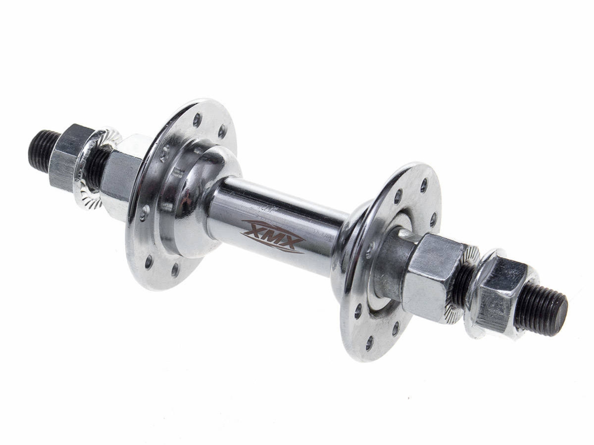 Piasta przód stal XMX FR-05F 20-otworów 3/8″ 14G*16H*83 CP-chrom