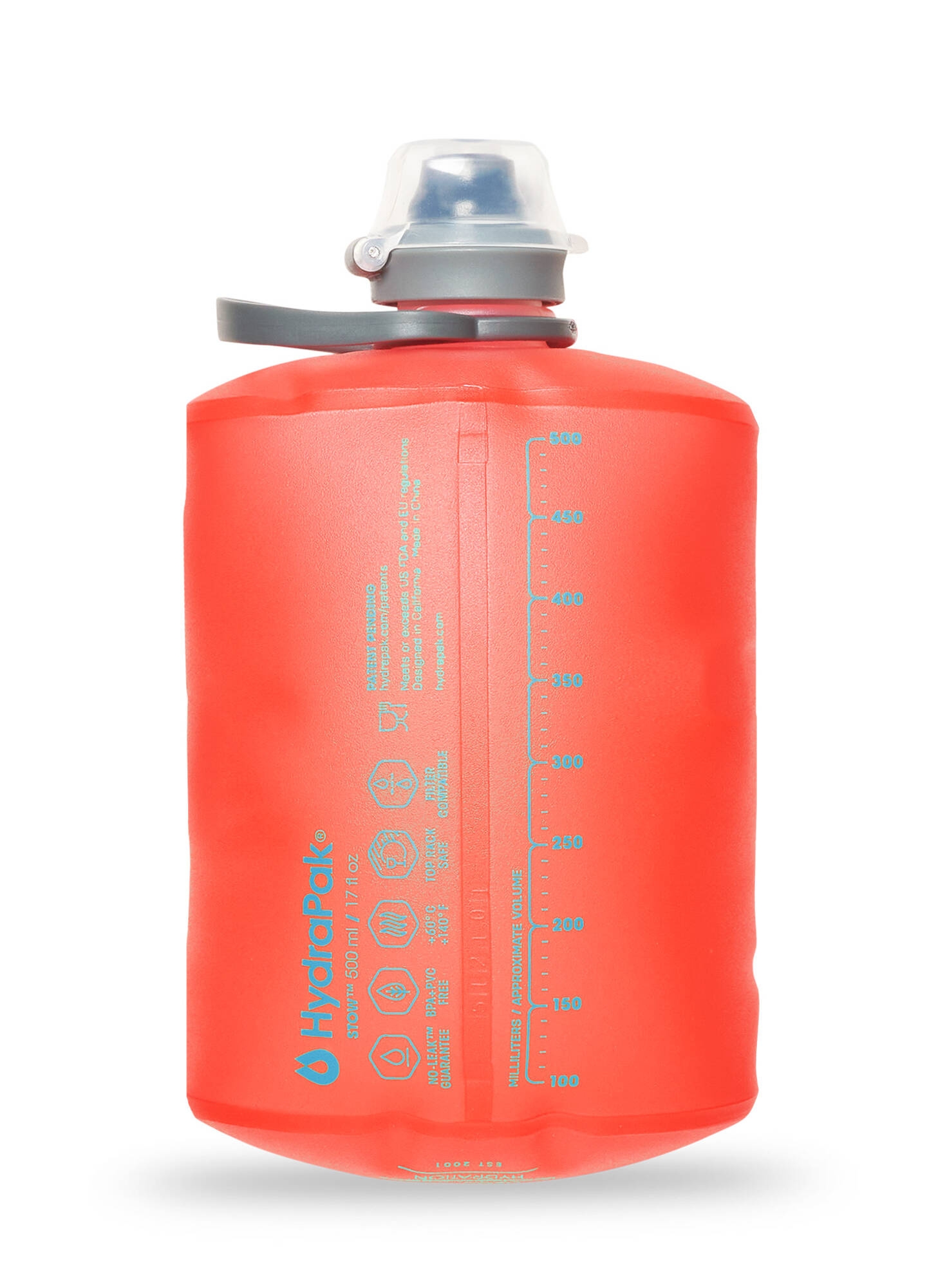 Butelka HYDRAPAK STOW BOTTLE 500 ml - Czerwona