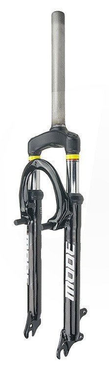 Widelec amort .MODE GW-715F 26″x28.6×240 Ahead skok 50mm, korona i golenie stalowe, V-brake +tarcza czarny