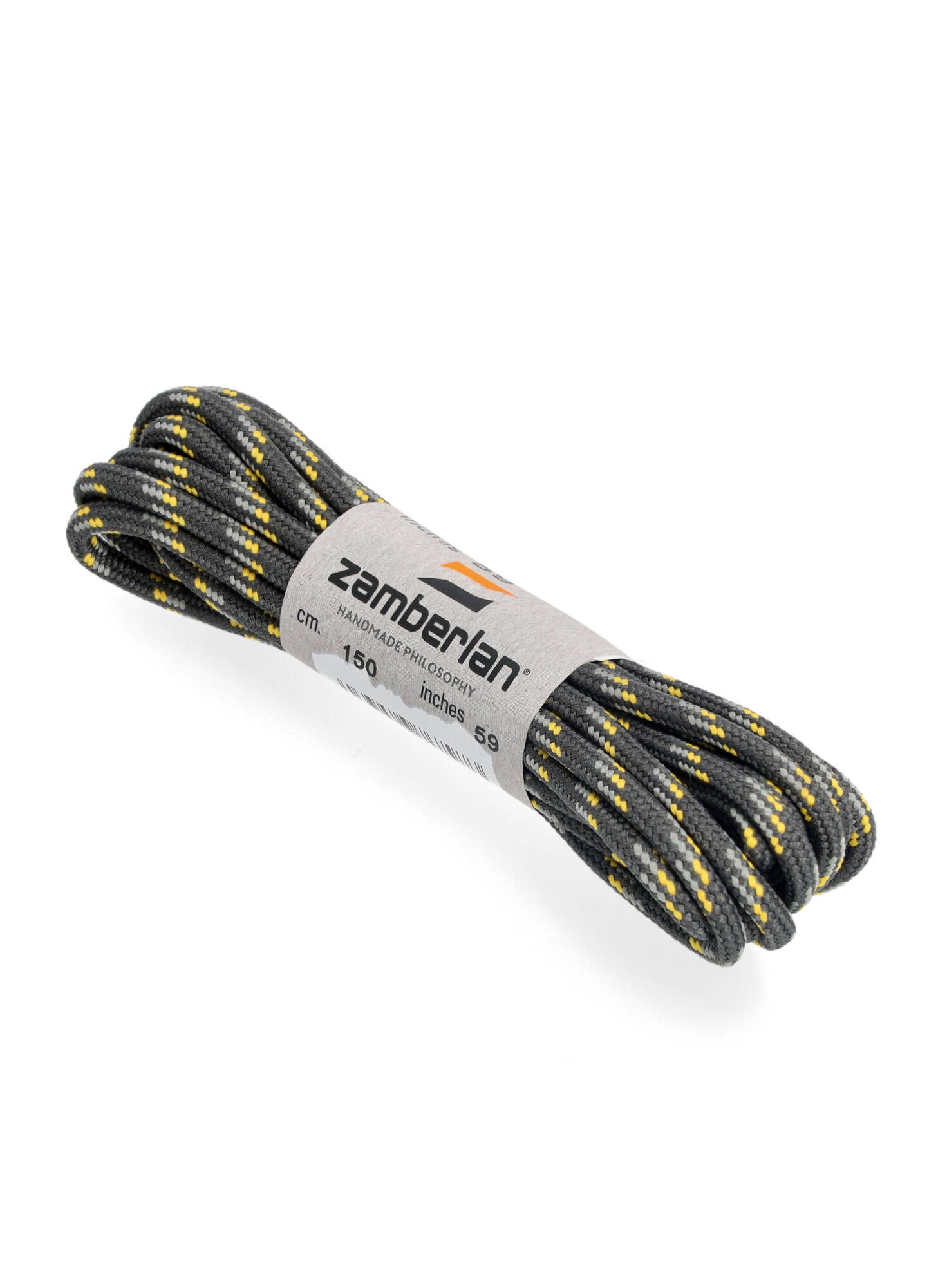 Sznurowadła trekkingowe Zamberlan Round Lace – grey-yellow