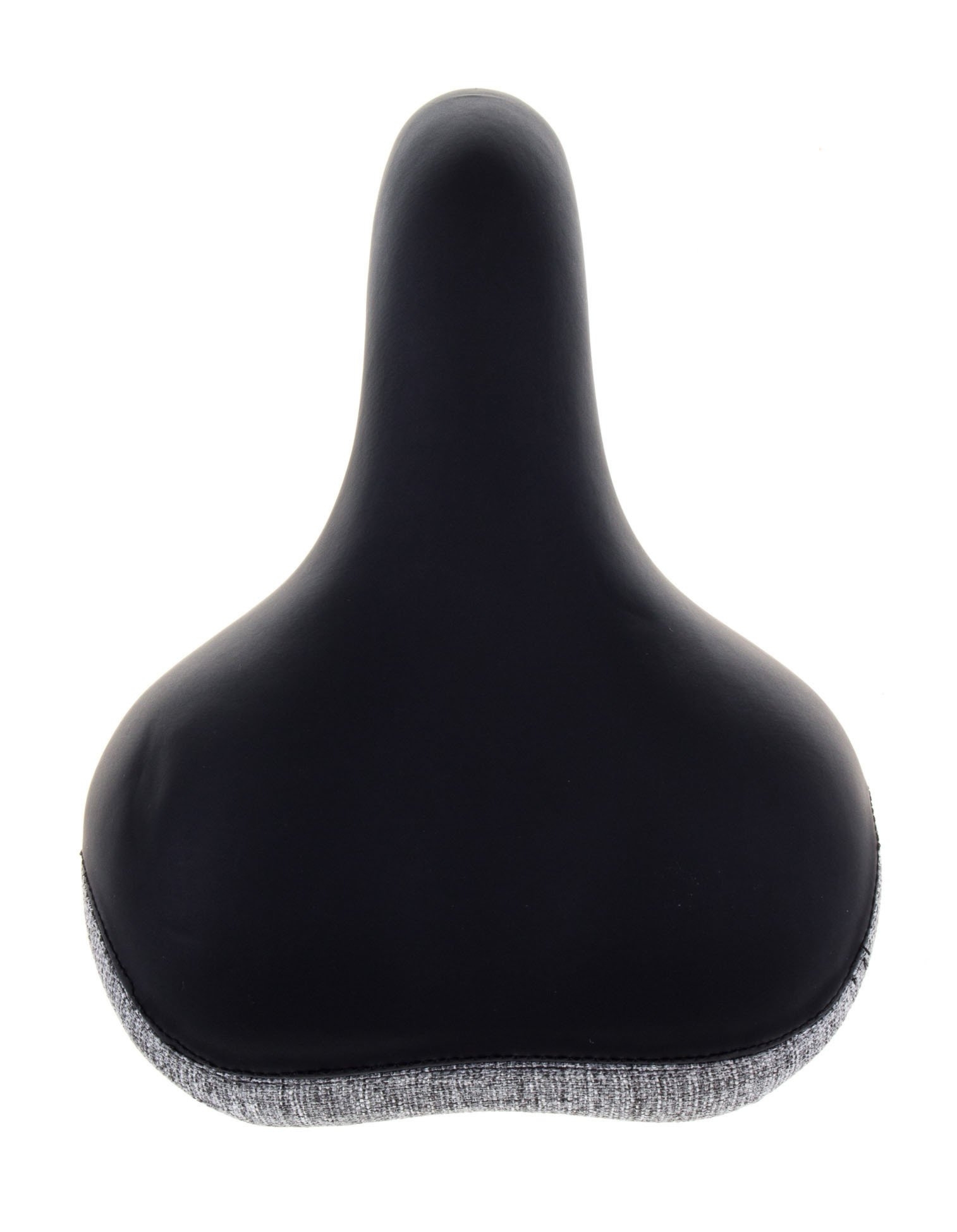 Siodło City Selle Mio SM-1125 B czarne szary tył