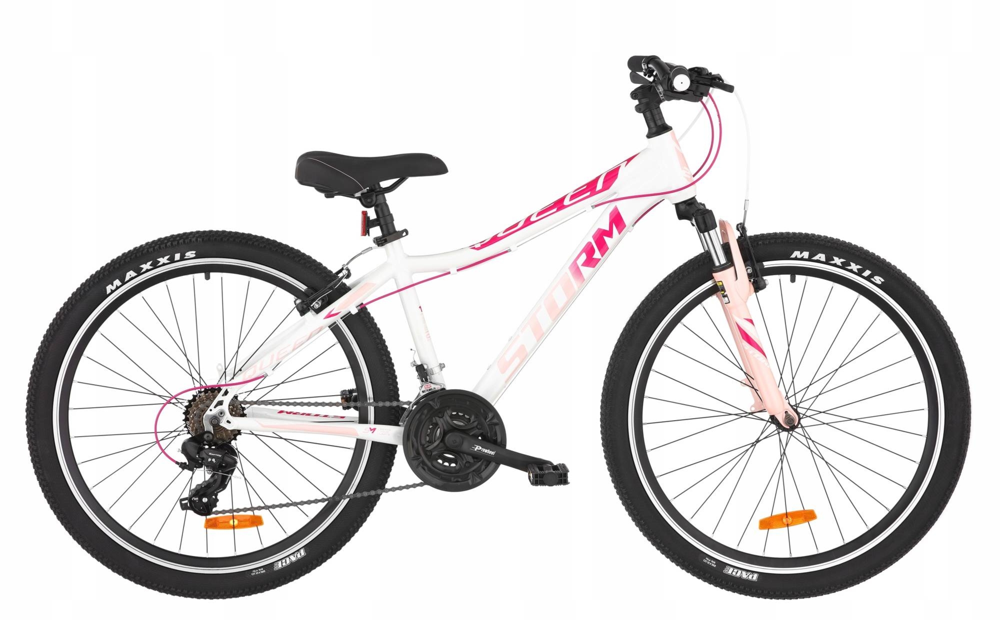 Rower Storm MTB 26″ QUEEN biało – rózowy