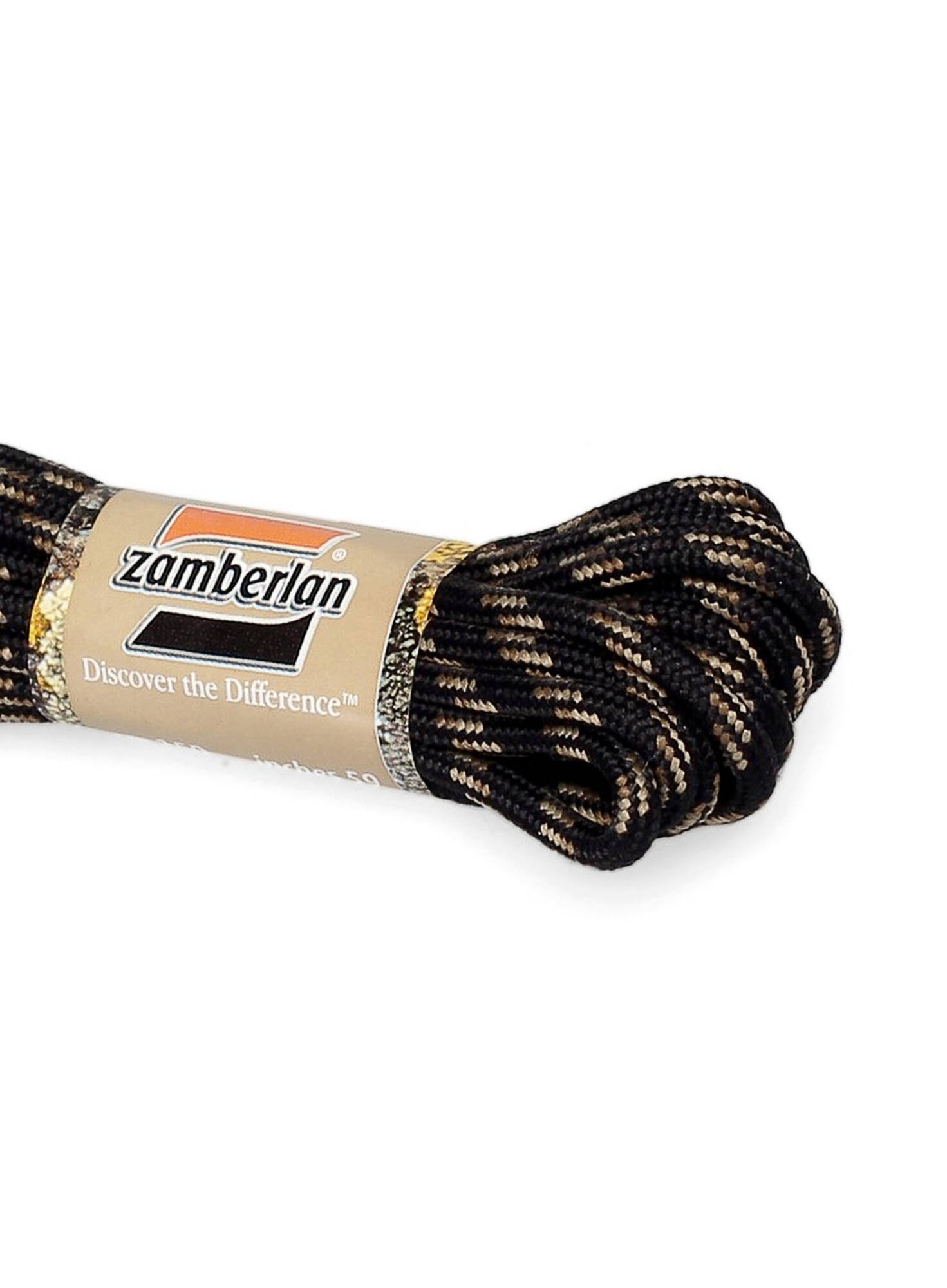 Sznurowadła trekkingowe Zamberlan Round Lace – black-beige