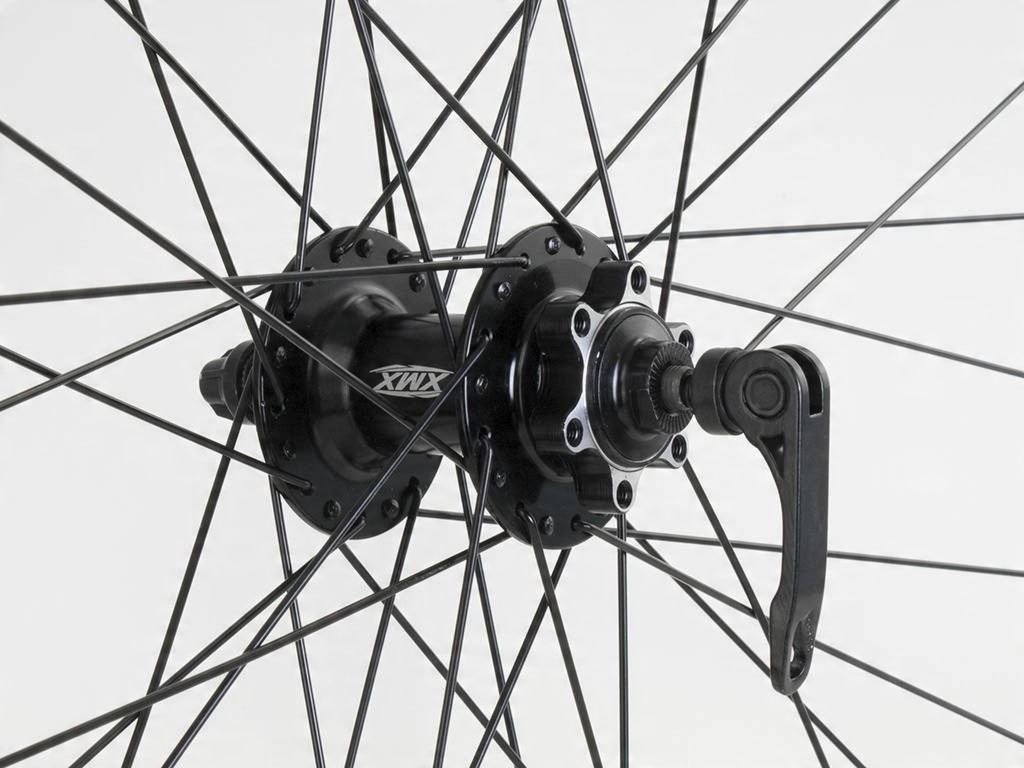 Koło przód 28″-29″ piasta XMX-A291QF hamulec tarczowy, łożyska maszynowe, obręcz Rodi FW DISC czarna, szprychy
