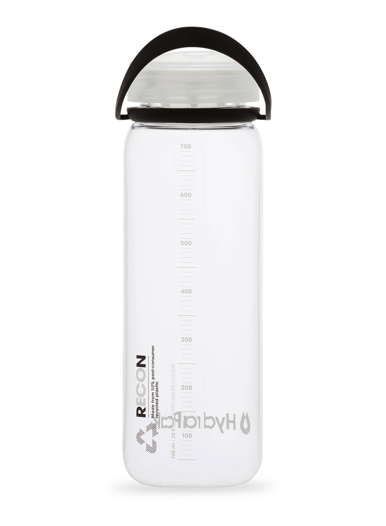 Ekologiczna Butelka HydraPak Recon 750ml – Clear/Black & White