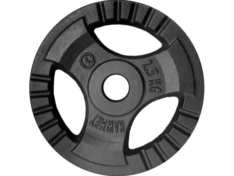 Kawmet Obciążenie żeliwne – kierownica 2,5 kg, otwór 30,5 mm
