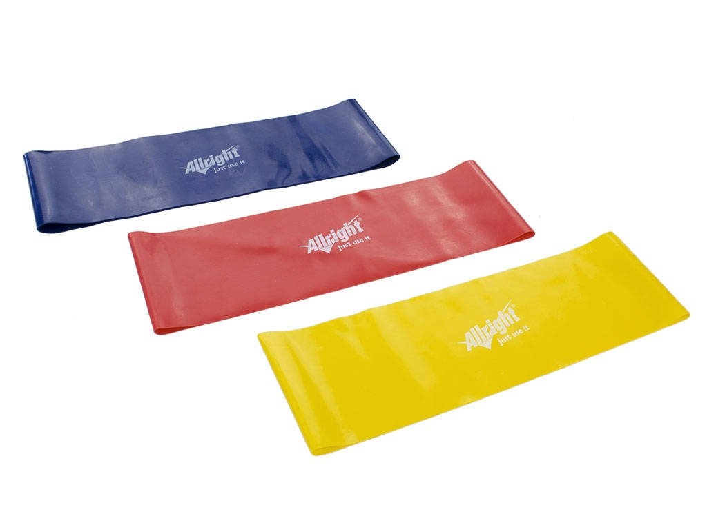 Zestaw 3 gum do ćwiczeń  X-Band Allright 7,6cm