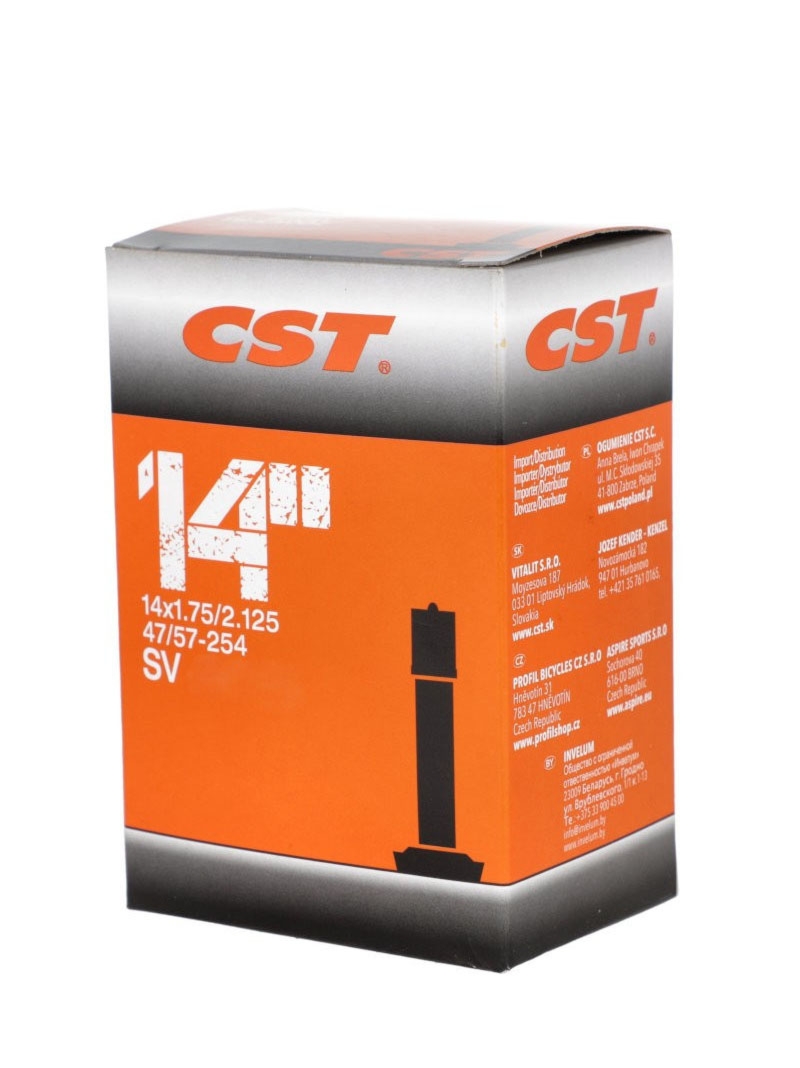 Dętka CST 14″x1,75/2,35 TR4A SV – Schrader 40mm TB-CS145