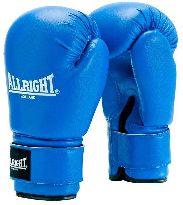 Rękawice bokserskie Allright Training Pro – Niebieskie