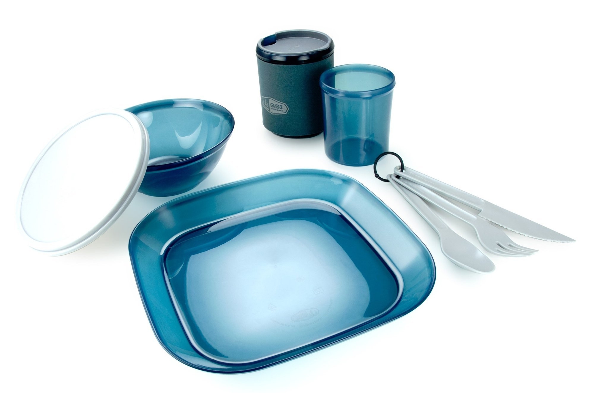 Zestaw naczyń GSI INFINITY 1 PERSON TABLESET BLUE
