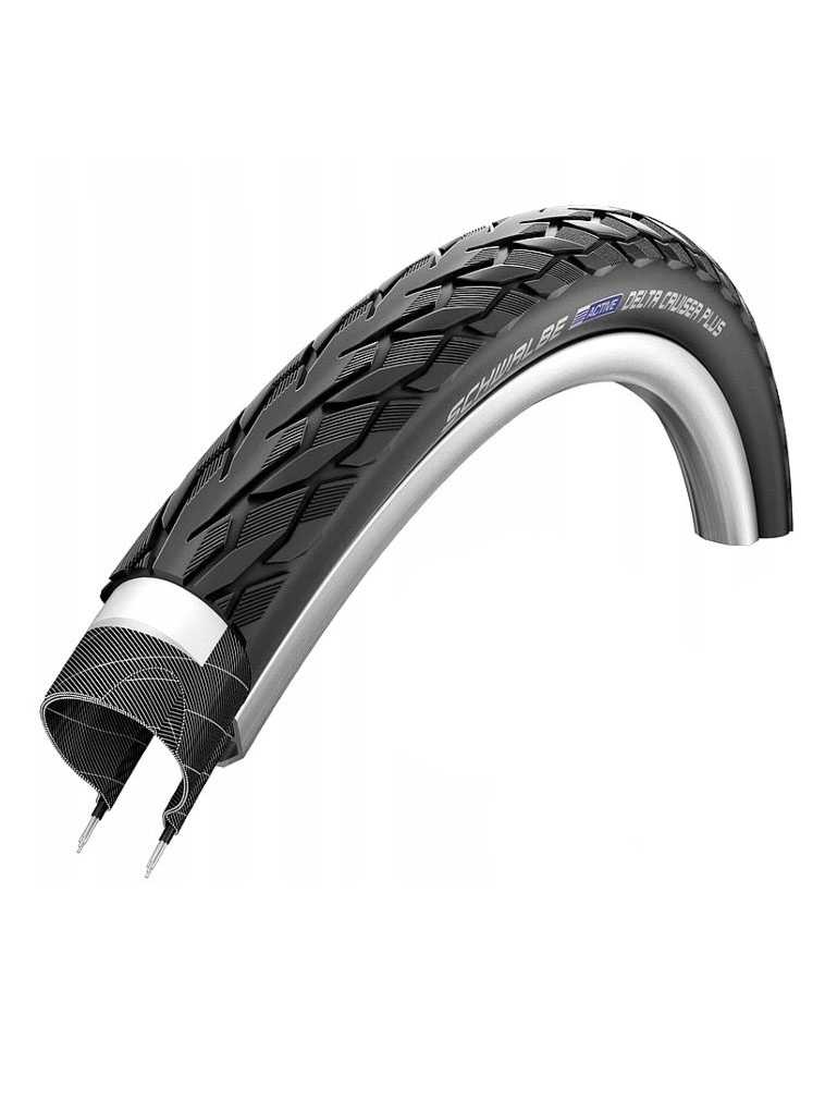 Opona SCHWALBE DELTA CRUISER PLUS 28×2,00 PunctureGuard SBC 50EPI czarna Reflex