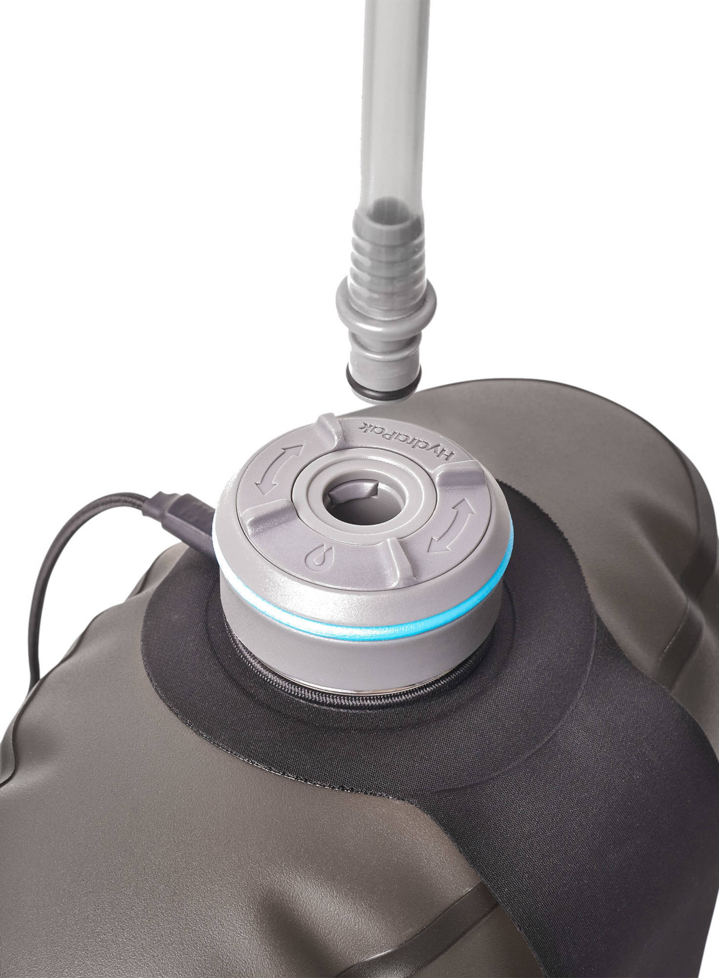Bukłak na wodę HydraPak Seeker 6L – Mammoth Grey – produkt powystawowy