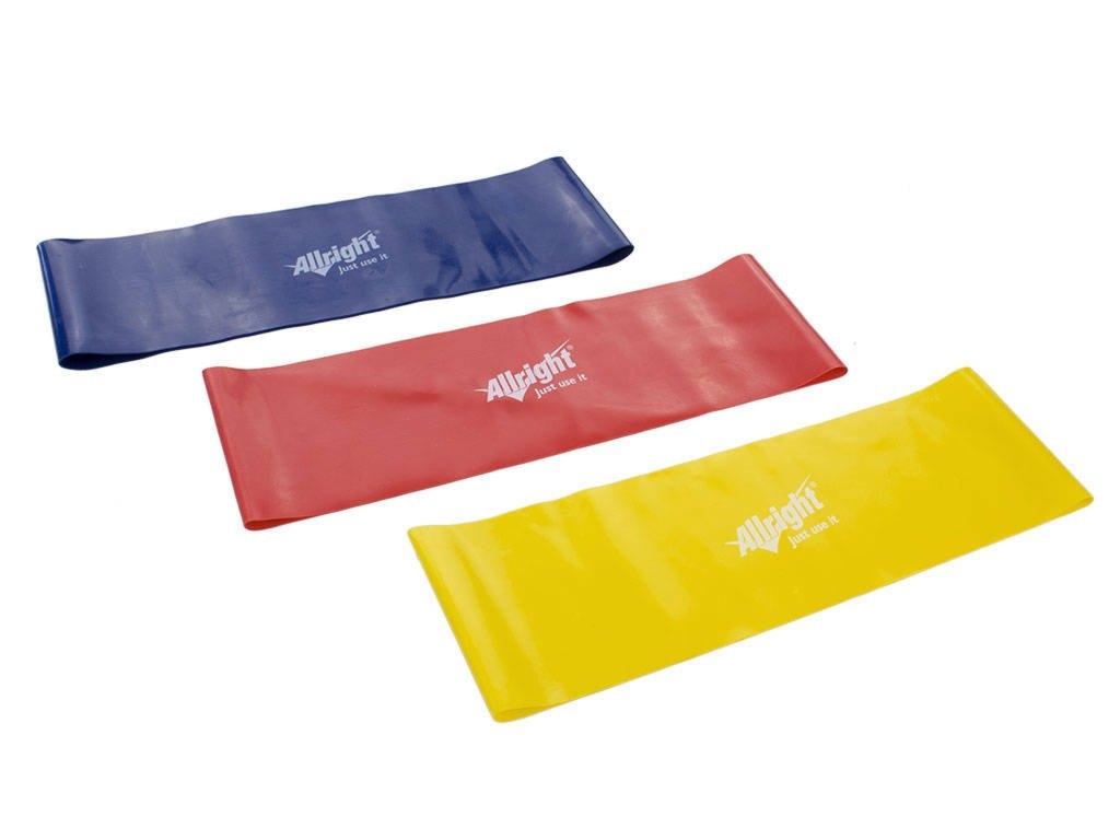Zestaw 3 gum do ćwiczeń X-Band Allright 7,6cm