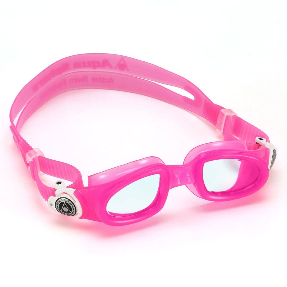 Фото - Сонцезахисні окуляри Aqua Sphere Aquasphere okulary Moby Kid jasne szkła EP1270209 LC pink-whit 