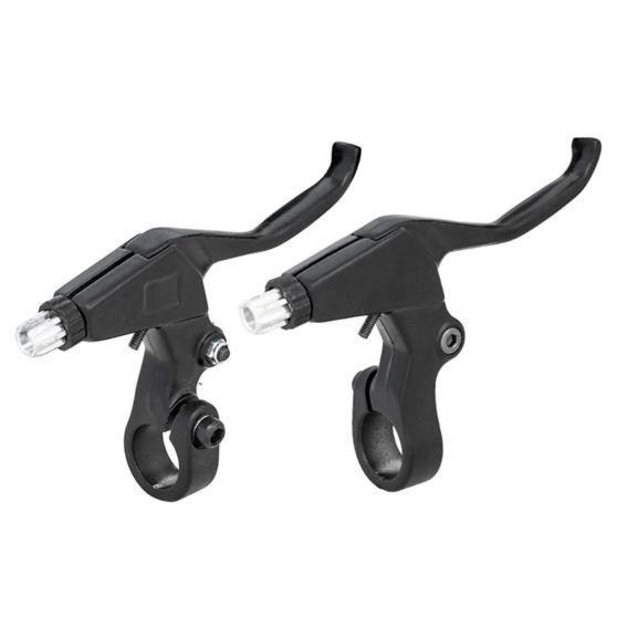 Dzwignie hamulca V-brake 3 palce aluminiowe para czarne